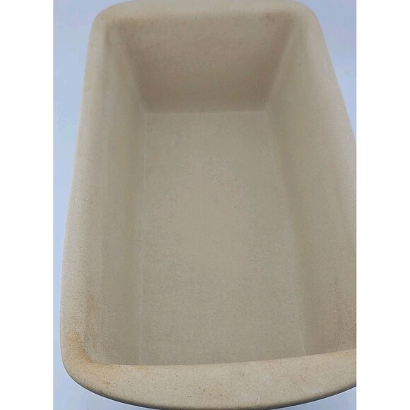 Pampered Chef Stoneware Loaf Pan Bread Meatloaf Made in USA Family Heritage - Picture 12 of 12
